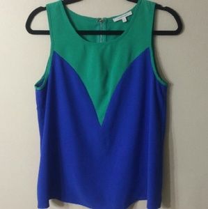 41HAWTHORNE Colorblock Top